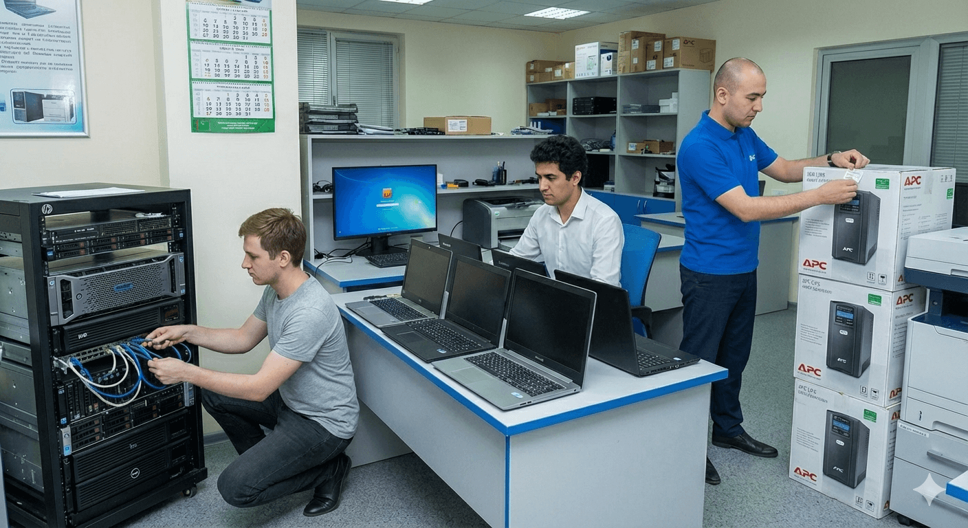 Поставка компьютеров и IT-оборудования